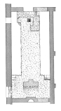 00449 ostia - regio ii - sacello presso porta romana (ii,ii,5) - grundriss - quelle - becatti 1954, fig. 9.jpg